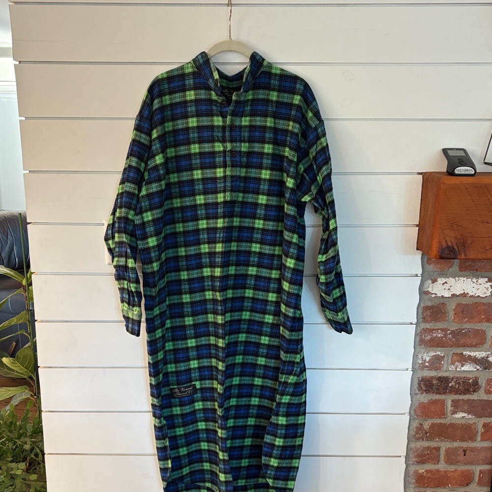 Vermont Flannel nightshirt one size excellent condition